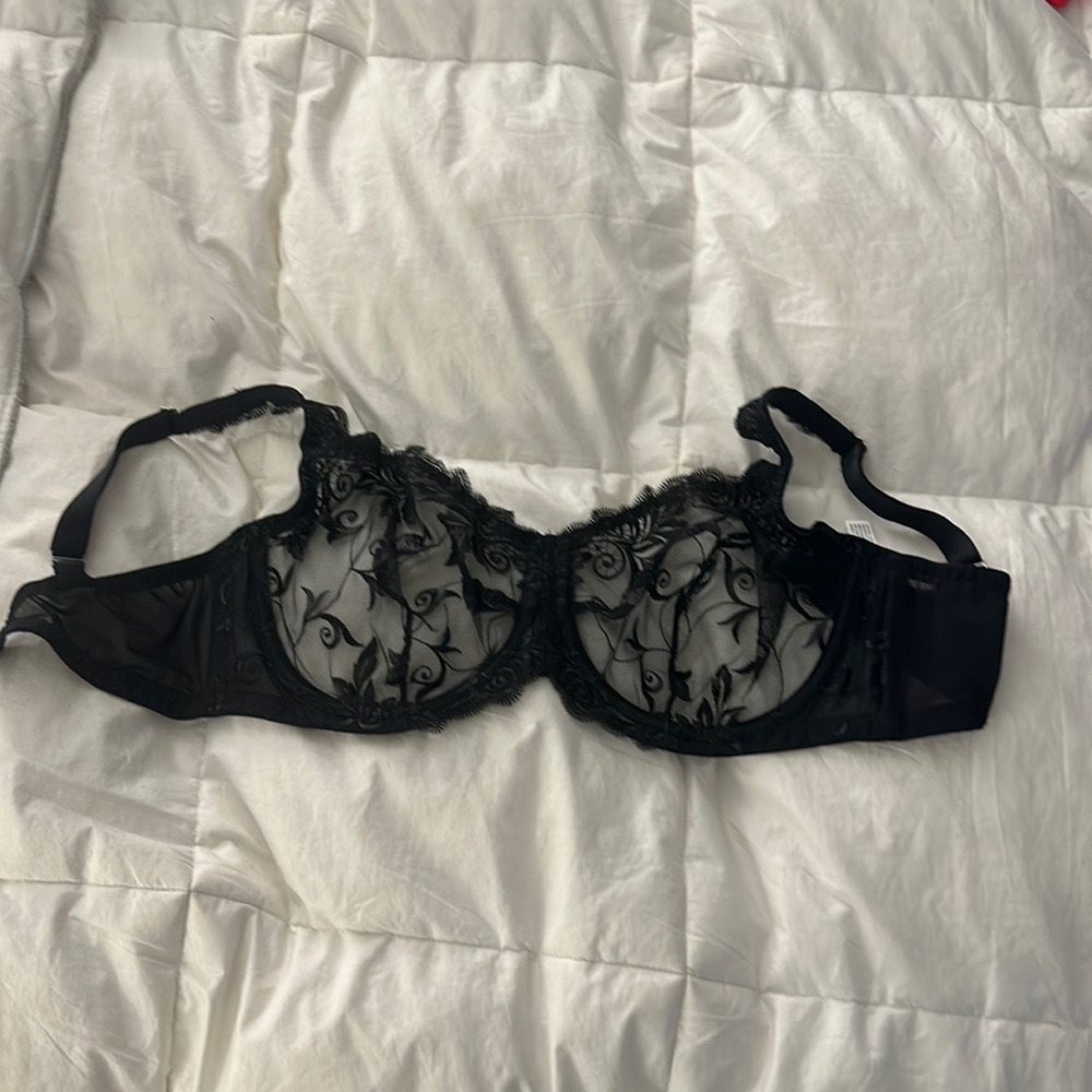 SOMA - Black Lace Bra 36DD